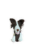 Perro Border Collie 16 cm Amigurumi