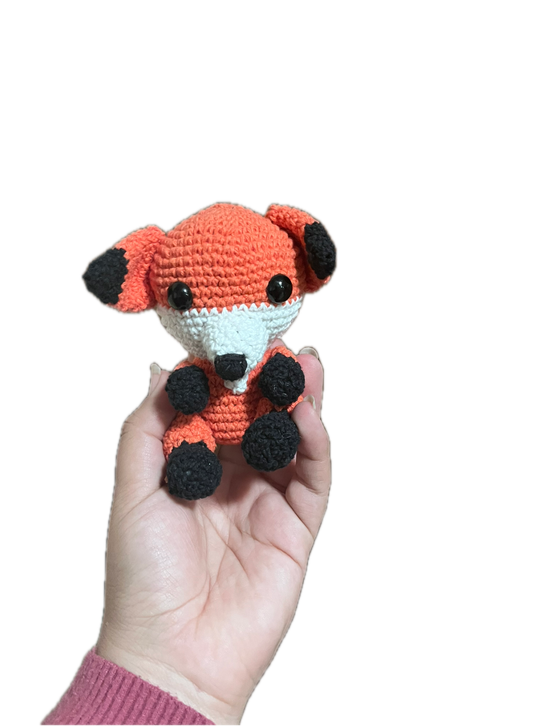 Zorro 14 cm, Amigurumi
