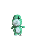 Dinosaurio Verde  16 cm, Amigurumi