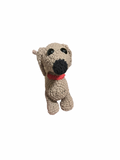Perro Salchicha caramelo 12 cm, Amigurumi