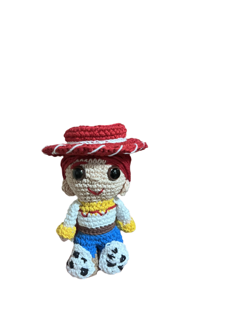 Jessie 15 cm, la vaquerita . Amigurumi