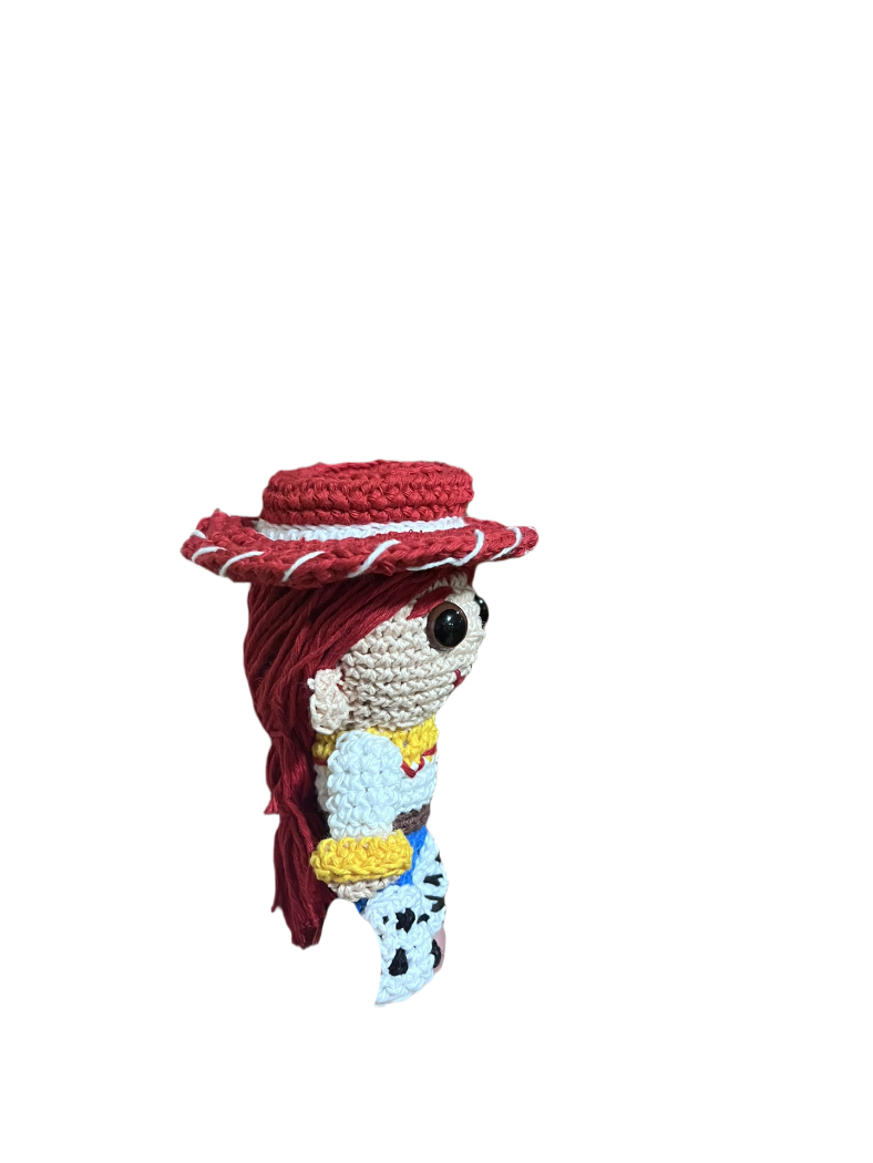 Jessie 15 cm, la vaquerita . Amigurumi