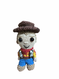 Woody 15 cm, vaquero. Amigurumi