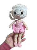 Bailarina Capuccina 22 cm , Amigurumi