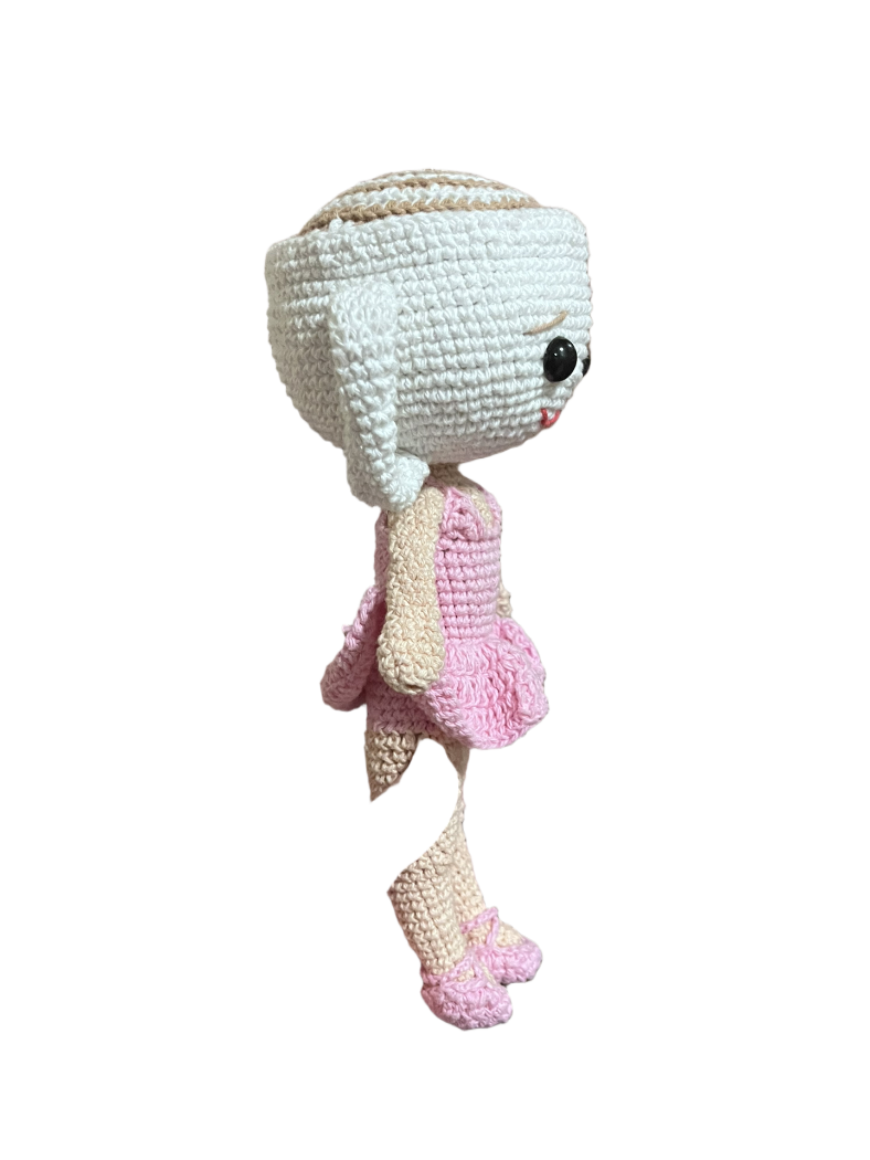 Bailarina Capuccina 22 cm , Amigurumi