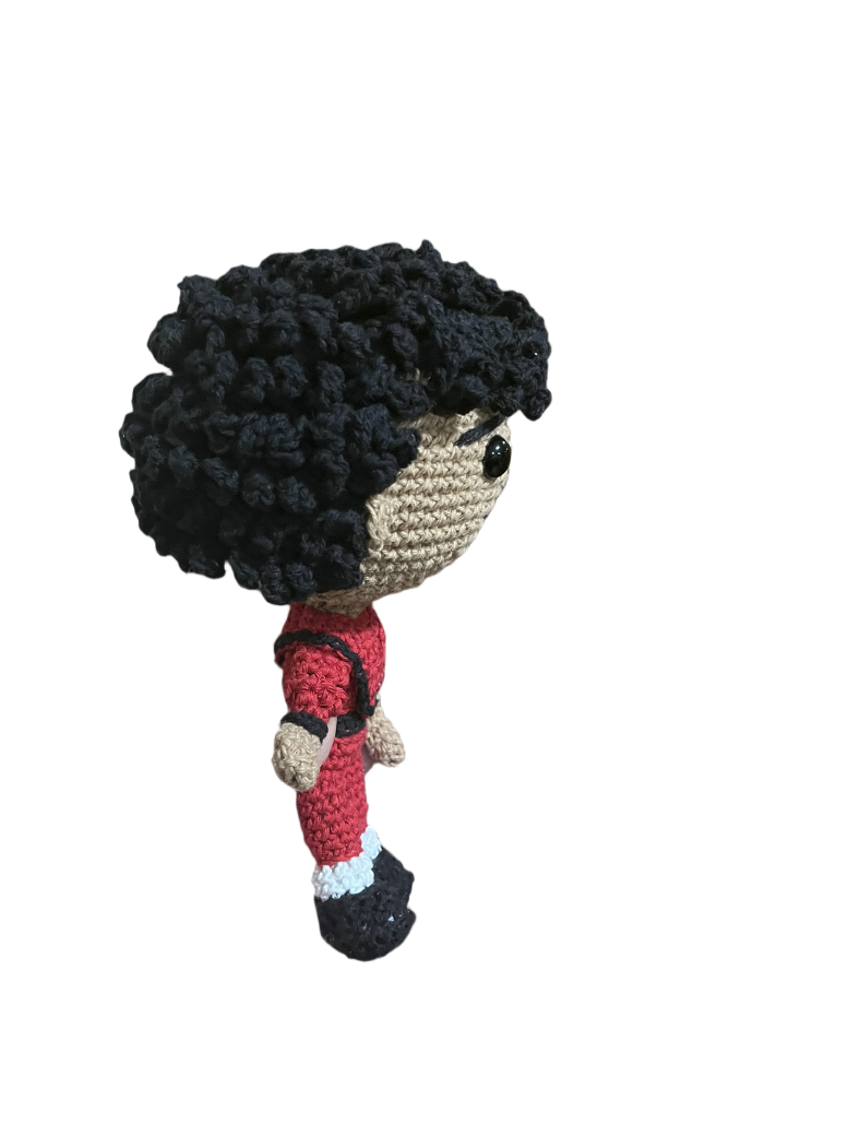 Michael Jackson 22cm, triller. Amigurumi