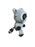 Mapache 16 cm , Amigurumi