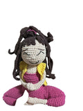 Muñeca Yoga Meditanto 21 cm, Amigurumi